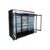 Atosa USA MCF8728GR 81" Three Glass Door Freezer Merchandiser in Black, 68 cu. ft. - Image 3