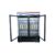 Atosa USA MCF8732GR 39" Two Section Glass Door Freezer Merchandiser - Image 2