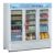Turbo Air TGM-72RSB-N 78" 3-Section Merchandiser Refrigerator w/ Swing Glass Door, 68 cu. ft. - Image 3