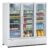 Turbo Air TGM-72SDH-N 78" 3-Section Merchandiser Refrigerator w/ Glass Door, 70.4 cu. ft. - Image 3
