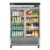 Turbo Air TSR-49GSD-N 54" 2-Section Merchandiser Refrigerator w/ Glass Door, 44.14 cu. ft. - Image 3