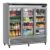 Turbo Air TSR-72GSD-N 81" 3-Section Merchandiser Refrigerator w/ Glass Door, 67.02 cu. ft.