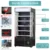 36" Wide Open Air Merchandiser, Black Refrigerated Air Curtain Merchandiser, 120 V. - Image 3