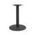 American Tables & Seating 2 Piece Dining Height Table Base Kit - 3" Column, 18" Round Base, Black