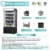 36" Wide Open Air Merchandiser, Black Refrigerated Air Curtain Merchandiser, 120 V. - Image 4