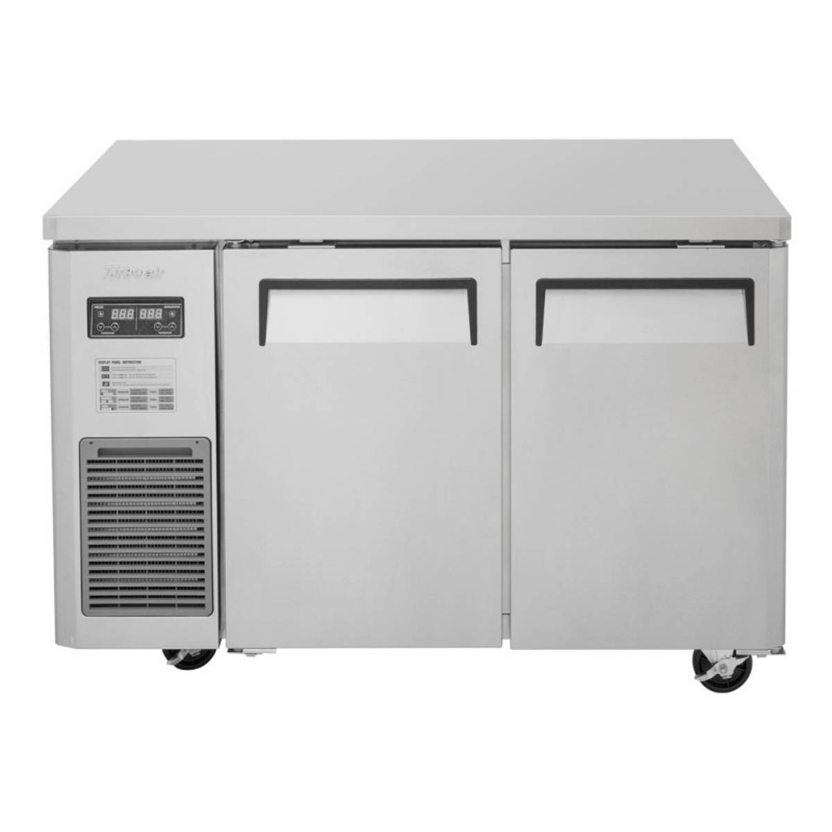 jurf-48-n_02.jpg Turbo Air JURF-48-N 47" Two Section Undercounter Refrigerator Freezer, R 4.48 - F 4.96 cu. ft. - Image 1