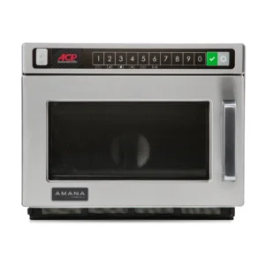 Amana HDC12A2 1200w Commercial Microwave w/ Touch Pad – 120v