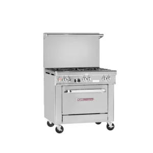 Southbend 4361D 36″ 6 Burner Gas Range w/ Standard Oven, Natural Gas