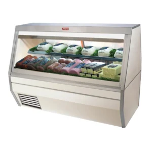Howard-McCray SC-CDS35-6-LED 71″ Full Service Deli Case w/ Straight Glass – (2) Levels, 115v
