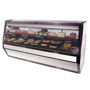 Howard-McCray SC-CDS40E-6-S-LED 75″ Full Service Deli Meat & Cheese Deli Case w/ Straight Glass – (2) Levels, 115v