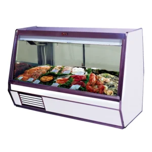 Howard-McCray SC-CFS32E-8-BE-LED 98″ Full Service Fish/Poultry Case w/ Straight Glass – (1) Levels, 115v
