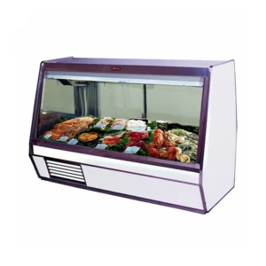 Howard-McCray SC-CFS32E-8-LED 98″ Full Service Fish/Poultry Case w/ Straight Glass – (1) Levels, 115v
