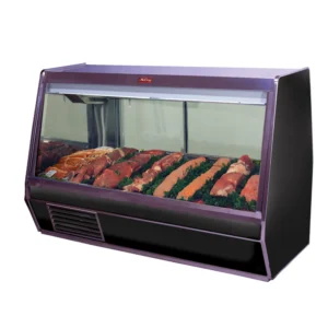 Howard-McCray SC-CMS32E-4-BE-LED 50″ Full Service Red Meat Case w/ Straight Glass – (1) Level, 115v