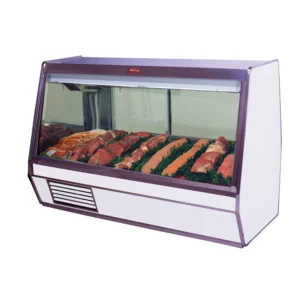 Howard-McCray SC-CMS32E-6-LED 74″ Full Service Red Meat Case w/ Straight Glass – (1) Level, 115v