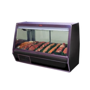 Howard-McCray SC-CMS32E-8-BE-LED 98″ Full Service Red Meat Case w/ Straight Glass – (1) Level, 115v