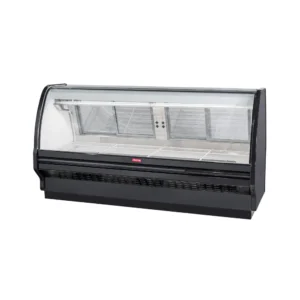 Howard-McCray SC-CMS40E-8-S-LED 100 1/2″ Full Service Red Meat Case w/ Straight Glass – (1) Level, 115v