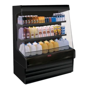 Howard-McCray SC-OD30E-4-B-LED 51″ Vertical Open Air Cooler w/ (4) Levels, 115v