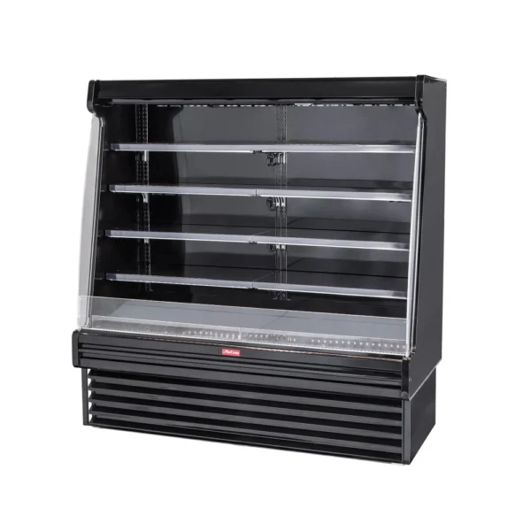 Howard-McCray SC-OD35E-4S-B-LED 51" Vertical Open Air Cooler w/ (5) Levels, 115v/208-230v/1ph