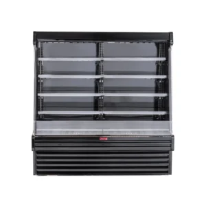 Howard-McCray SC-OD35E-4S-B-LED 51″ Vertical Open Air Cooler w/ (5) Levels, 115v/208-230v/1ph