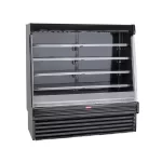 Howard-McCray SC-OD35E-4S-B-LED 51" Vertical Open Air Cooler w/ (5) Levels, 115v/208-230v/1ph - Image 4