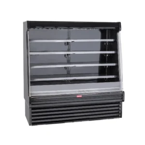 Howard-McCray SC-OD35E-4S-B-LED 51″ Vertical Open Air Cooler w/ (5) Levels, 115v/208-230v/1ph