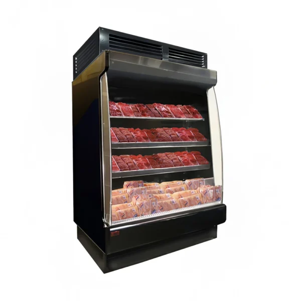 Howard-McCray SC-OM35E-4L-LB-B 51" Vertical Open Air Cooler w/ (4) Levels, 115/208-230v/1ph
