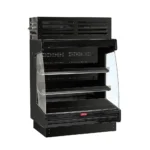 Howard-McCray SC-OP35E-4L-LB-B 51" Vertical Open Air Cooler w/ (3) Levels, 115/208-230v/1ph