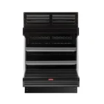 Howard-McCray SC-OP35E-4L-LB-B 51" Vertical Open Air Cooler w/ (3) Levels, 115/208-230v/1ph - Image 3