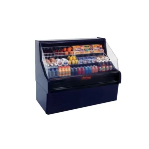 Howard-McCray SC-OS30E-4-B-LED 51″ Impulse Horizontal Open Air Cooler w/ (3) Levels, 115v