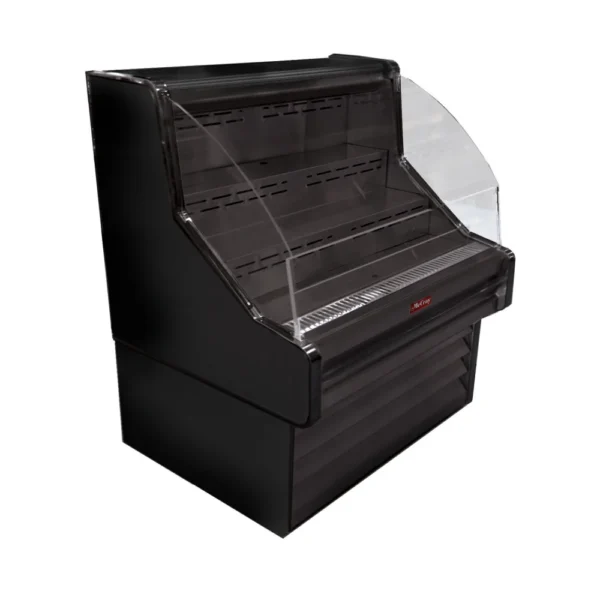 Howard-McCray SC-OS35E-4C-B 51" Impulse Horizontal Open Air Cooler w/ (3) Levels, 115v
