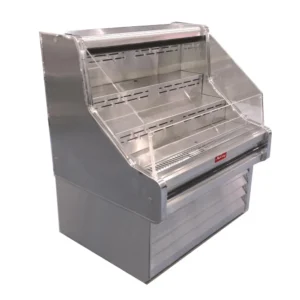 Howard-McCray SC-OS35E-3-S-LED 39″ Impulse Horizontal Open Air Cooler w/ (3) Levels, 115v