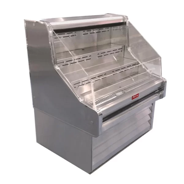 Howard-McCray SC-OS35E-5C-S 63" Impulse Horizontal Open Air Cooler w/ (3) Levels, 115v