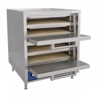 Bakers Pride P44S Countertop Pizza/Pretzel Oven – Double Deck, 208v/3ph