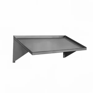 CMA Dishmachines 12620.00 42″ Slanted Rack Shelf, Stainless Steel, Wall Mounted