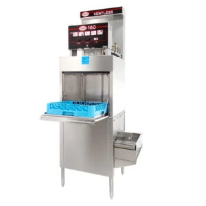CMA Dishmachines CMA-180-VL FL Energy Mizer® High Temp Door Type Dishwasher w/ 21 Racks/hr Capacity, Built-in Booster, 208v/3ph