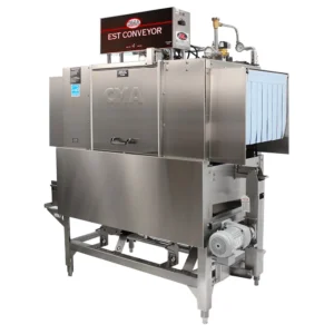 CMA Dishmachines EST-44  Dual Temp Conveyor Dishwasher – 249 Racks Per Hour, 208v/3ph