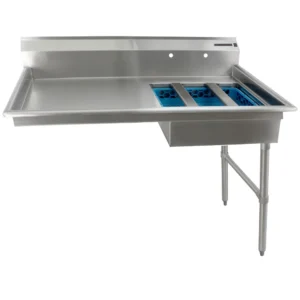 CMA Dishmachines SR-U 48″ Dishtable for Undercounter Type Dishwasher, Sink on Right