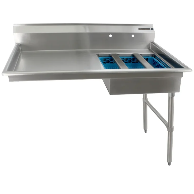 CMA Dishmachines SR-U 48" Dishtable for Undercounter Type Dishwasher, Sink on Right