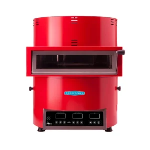 TurboChef FIRE Countertop Pizza Oven – Single Deck, 208 240v/1ph, Red