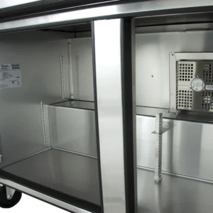 True TWT-60-HC 60″ Worktop Refrigerator w/ (2) Sections, 115v