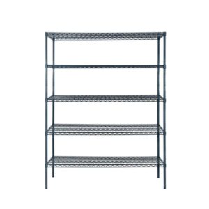Atosa MWSSE247286 – Slate Grey Epoxy Coated Shelving Kit