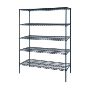Atosa MWSSE247286 – Slate Grey Epoxy Coated Shelving Kit