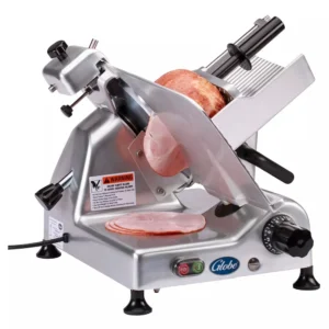 Globe G12 Manual Meat & Cheese Slicer w/ 12″ Blade, Belt Driven, Aluminum, 1/2 hp