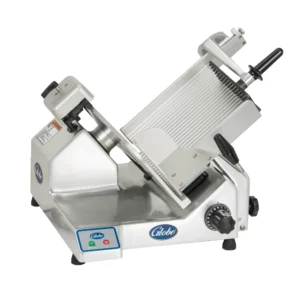 Globe S13 Manual Meat & Cheese w/ 13″ Blade, Belt Driven, Aluminum, 1/2 hp