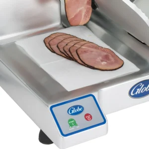 Globe S13 Manual Meat & Cheese w/ 13″ Blade, Belt Driven, Aluminum, 1/2 hp