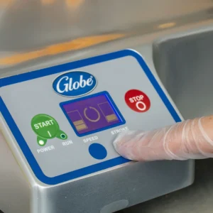 Globe S13A Automatic Meat & Cheese w/ 13″ Blade, Belt Driven, Aluminum, 1/2 hp