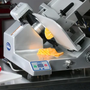 Globe S13A Automatic Meat & Cheese w/ 13″ Blade, Belt Driven, Aluminum, 1/2 hp