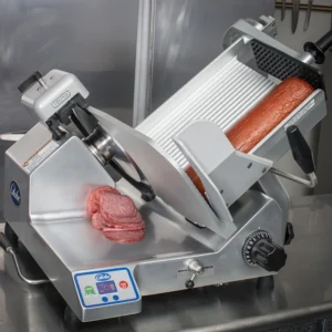 Globe SG13A Automatic Meat & Cheese w/ 13″ Blade, Belt Driven, Aluminum, 1/2 hp