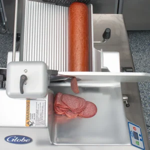 Globe SG13A Automatic Meat & Cheese w/ 13″ Blade, Belt Driven, Aluminum, 1/2 hp