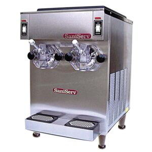 Saniserv 798 Margarita Machine – Double, Countertop, 153 Servings/hr., Air Cooled, 115v